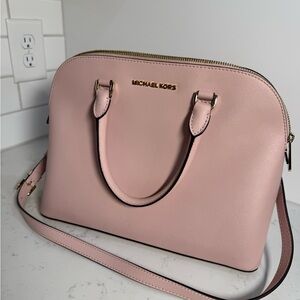 Michael Kors Blush Pink Satchel used